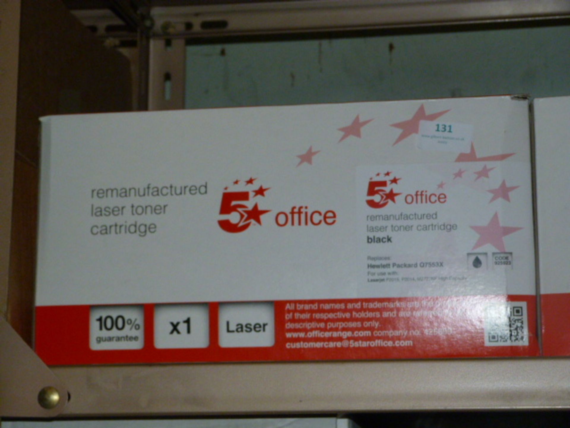 *Two Five Star Toner Cartridges Hewlett Packard 75