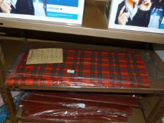 *Three Packs of Tartan Decor Skirtings