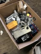 *Box of Assorted CCTV Components; Control Gear, Po