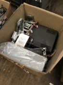 *Box of Assorted CCTV Components; Power Supply Uni