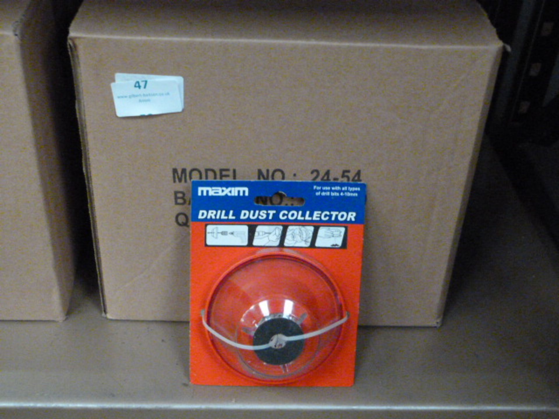 *Two Boxes of 25 Maxim Drill Dust Collectors