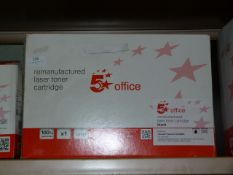 *Five Star Remanufactured Laser Toner Cartridge - Black