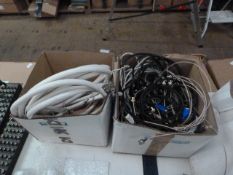 *Two Box of BNC and Other CCTV Cables