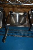 *Stainless Steel Wash Hand Basin with Lever Taps