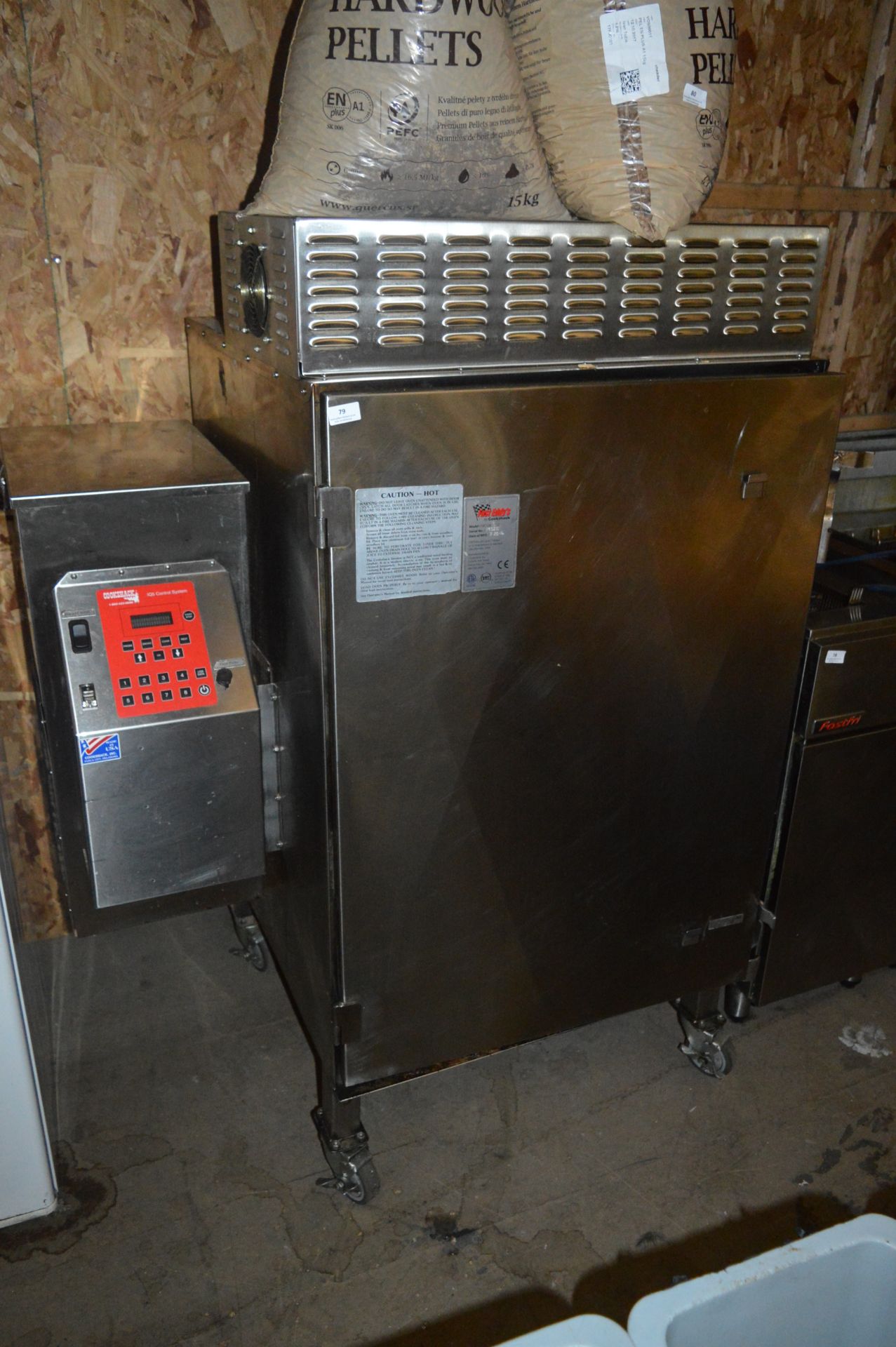 *Cook Shack Stainless Steel Smoker Model:SEC120 wi