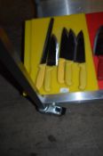 *Two Yellow Chopping Boards and Five Yellow Handle