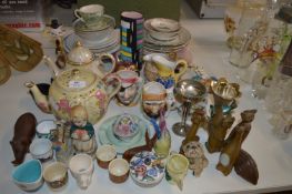 Ornaments, Decorative Plates, Teapots, Egg Cups, e