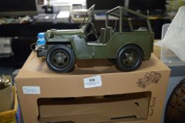 *Green Painted Model Jeep