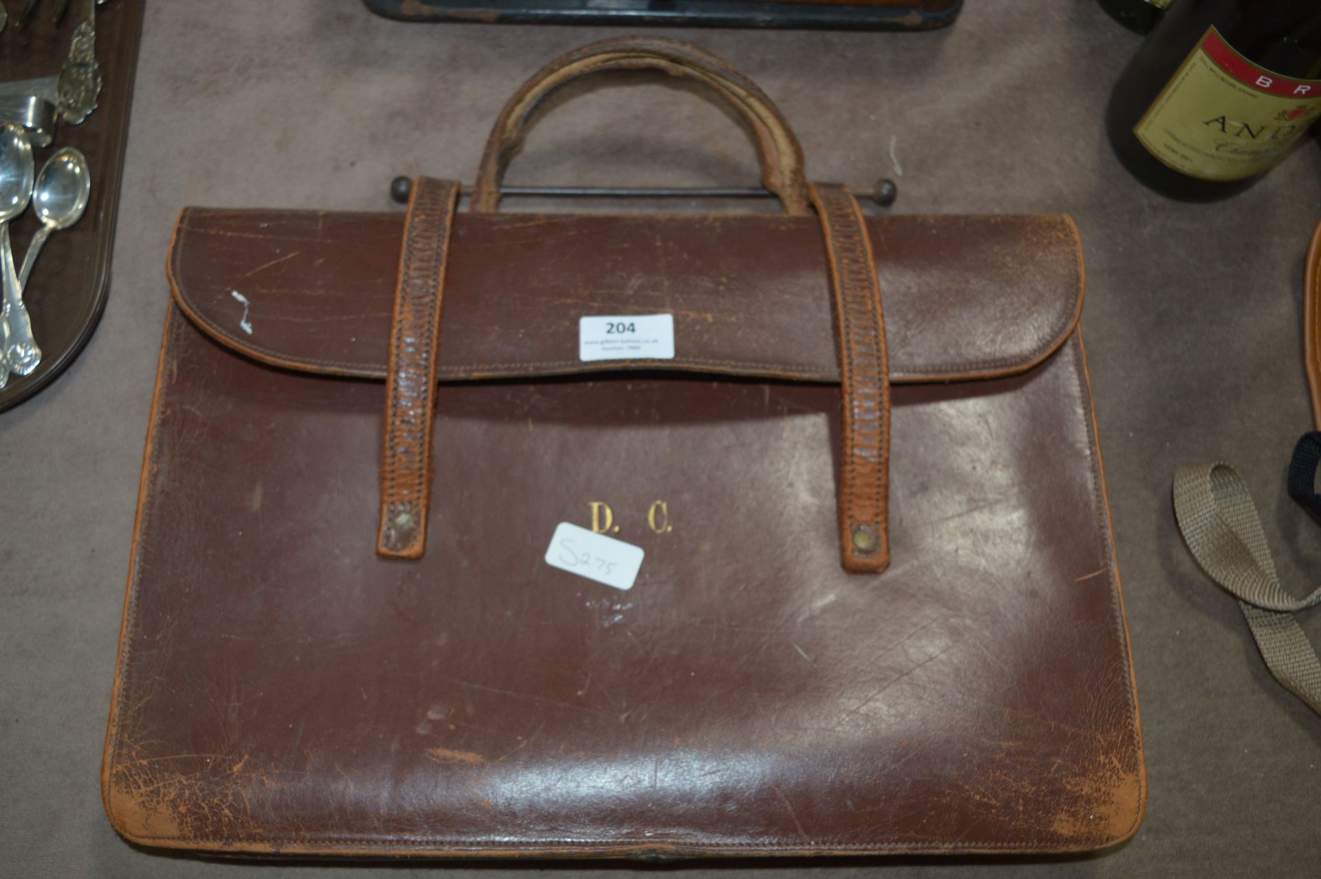 Leather Satchel Case