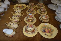 Aynsley Pottery Orchard Gold Teaware (Twenty Seven