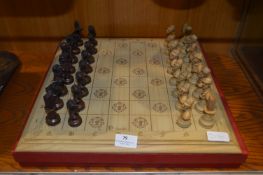 Chess Set and Board - Sherlock Holmes