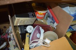 Box Containing Colin Dexter and Other Books, Steam