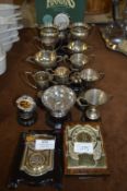 Selection of Silver Plated Trophies - Hull Footbal