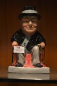 Staffordshire Toby Jug - Winston Churchill