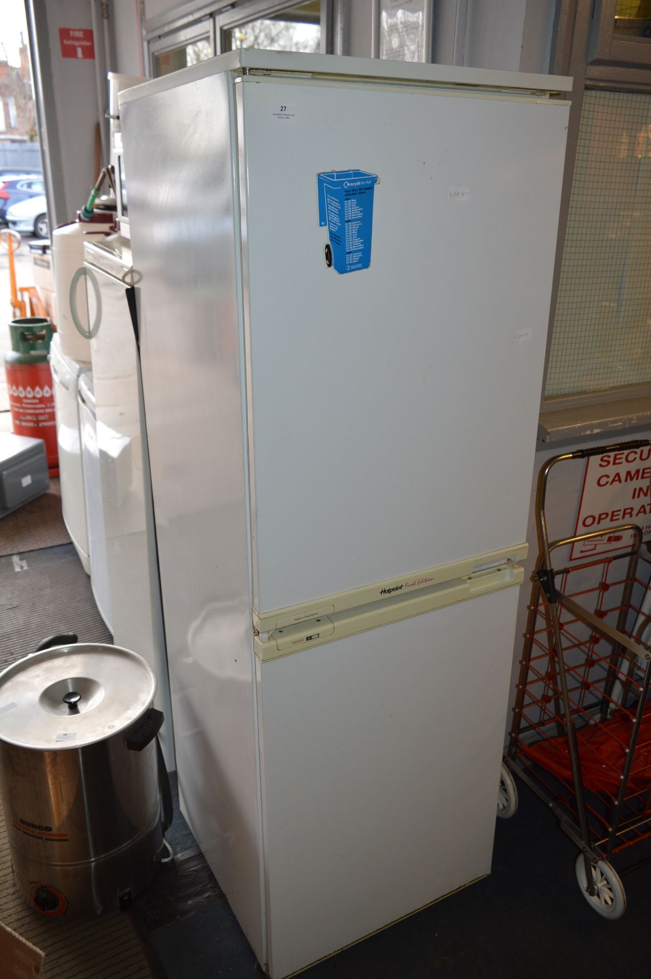 Hotpoint Upright Fridge/Freezer