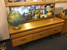 William Laurence Teak Dressing Table with Six Draw