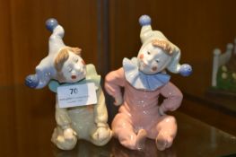 Pair of Nao Figurine - Clowns