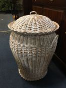 Wicker Linen Basket