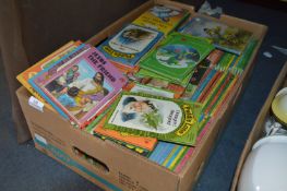 Box Containing Ladybird Books