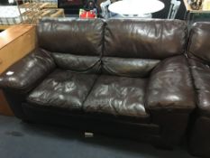 *Richland Leather Love Seat