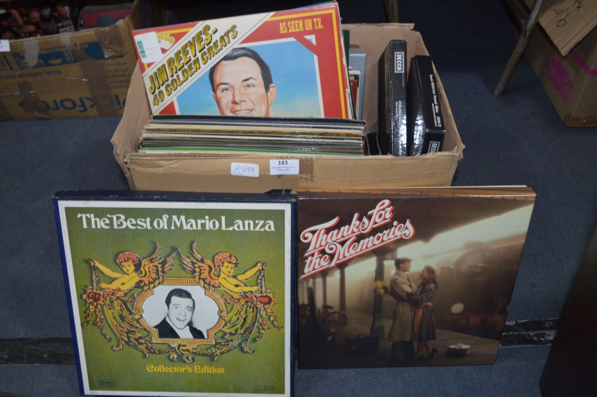 Collection of LP Record Including Box Sets