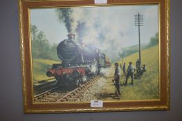 Framed Print - Steam Train 6861
