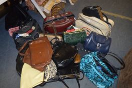 Assorted Vintage Handbags, Purses, Sunglasses, etc
