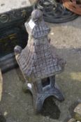 Concrete Garden Ornament - Chinese Pagoda