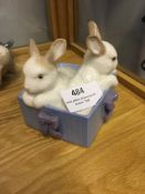 Nao Figurine - Rabbits in a Box