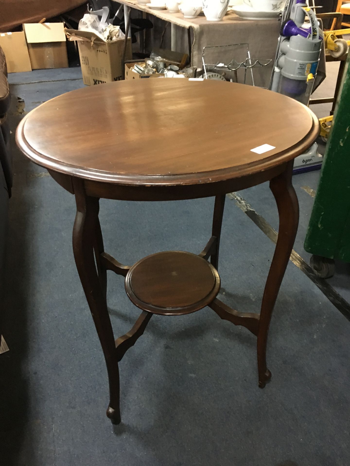 Edwardian Mahogany Circular Occasional Table