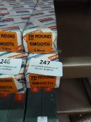 Two Boxes of Five Simonds 300mm Round Smooth Files