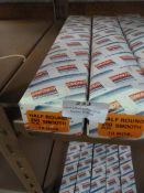 *Two Boxes of Ten Simonds 250mm Half Round Smooth
