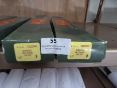 *Two Boxes of Six 12" Simonds Half Round Second Cu