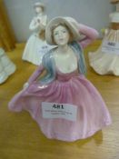 Coalport Figurine - Cathie