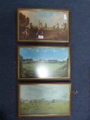 Set of Three Cricket Themed Prints