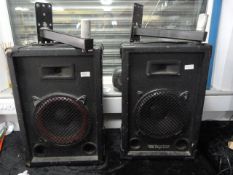 Pair of Stage Line PAB10P Speakers 250W