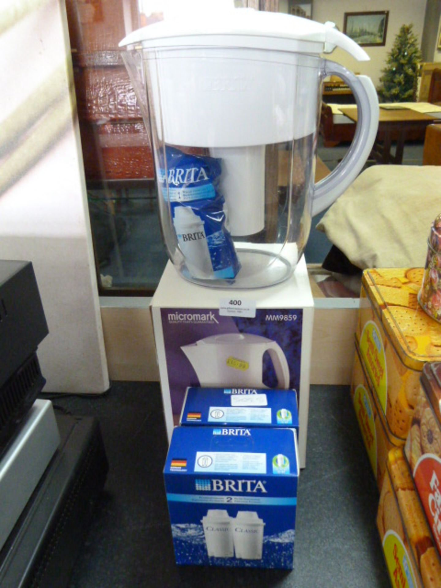 Brita Water Filter and a Micromark 1l Kettle