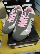 Girl's SB Trainers Size: 8 (Grey & Pink)
