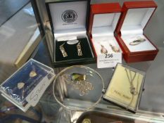 Selection of Sterling Silver Jewellery; Earrings,