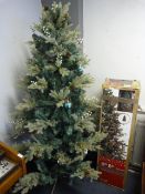 6'6" Silver Effect Christmas Tree