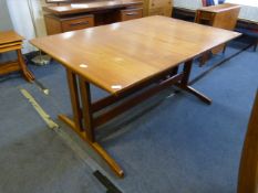 Teak Extending Dining Table