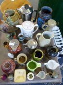 Cloisonne Vase, Coffee Pots, Jugs, Ornaments, etc.
