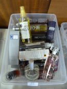 Storage Tub of Cosmetics; Body Mist, Deodorants, O