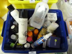 Box of Assorted Cosmetics; Hydrating Toner, Hand &