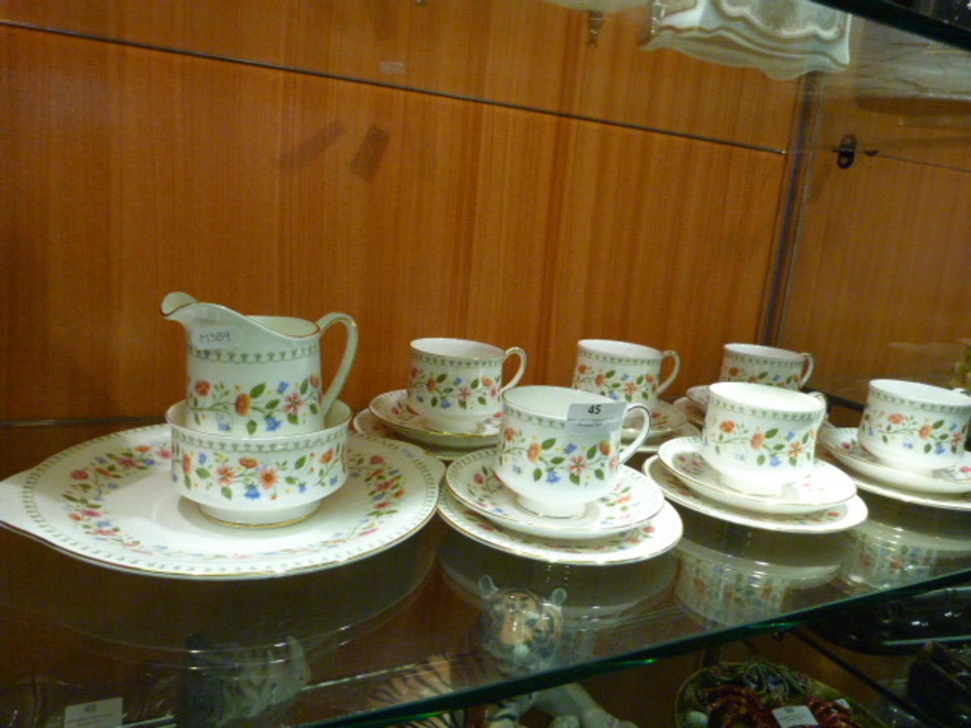 Paragon China Pottery Anastasia Part Tea Set (Twen