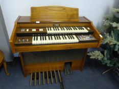 Farfisa Twin Keyboard Electric Organ