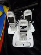 BT Trio Dect Digital Telephones