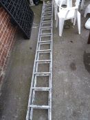 11.6ft Aluminium Extension Ladder