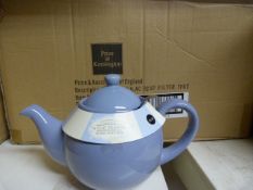 *Box of 6 Lilac Six Cup Filter Teapots
