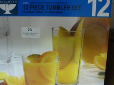 *Ravenhead 12 Piece Tumbler Set